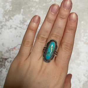 Turquoise Ring size 7.75