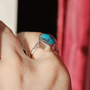 Persian Turquoise Ring size 7.5