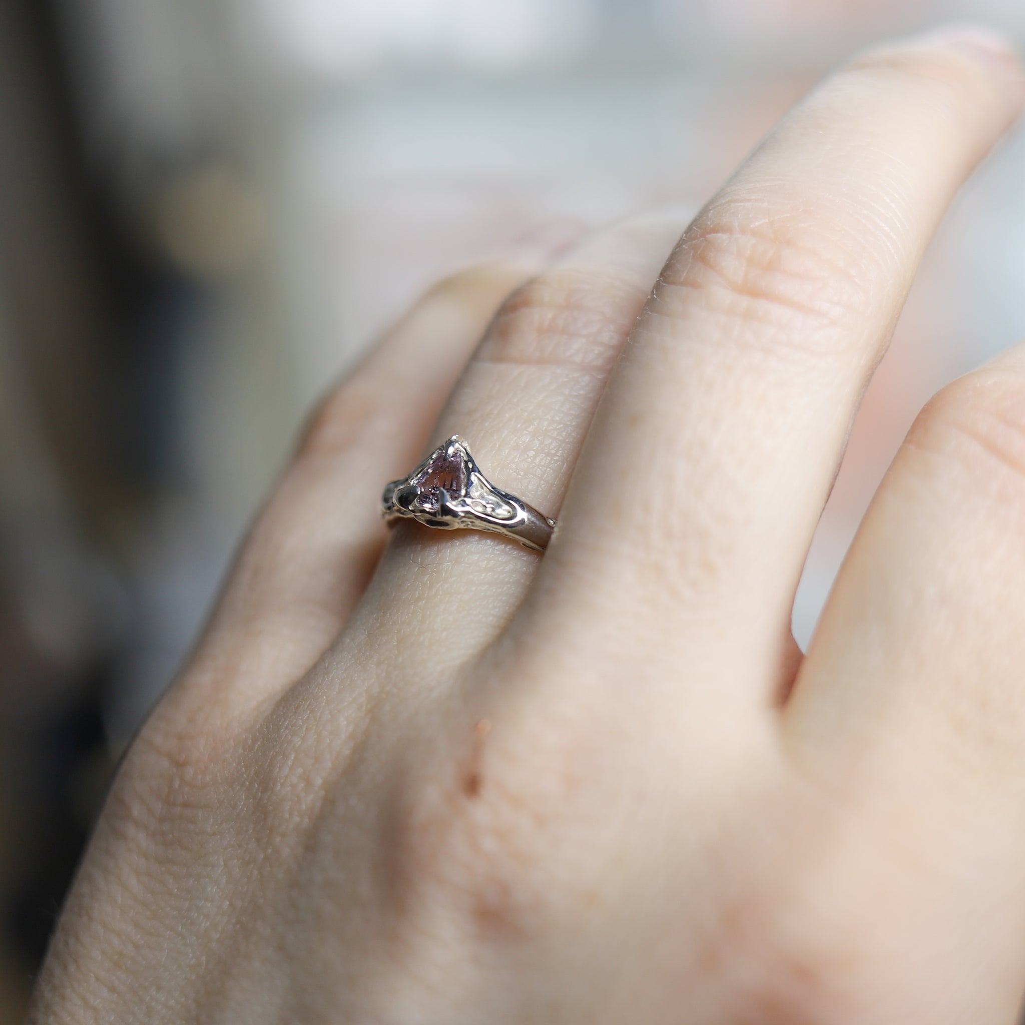 Malaya Garnet Ring size 6.5