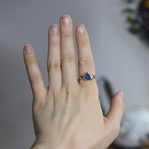 Opal, Emerald & Sapphire Ring size 8