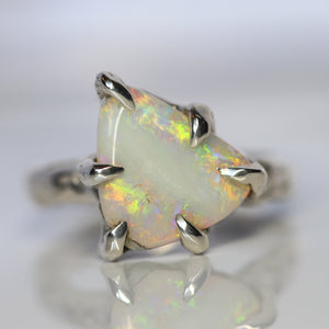 Australian Crystal Opal Ring size 6.75