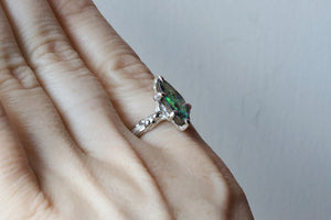 Australian Boulder Opal Ring size 8.5