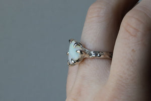 Australian Crystal Opal Ring size 6.75