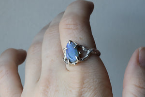 Lightning Ridge Opal Ring size 8.75