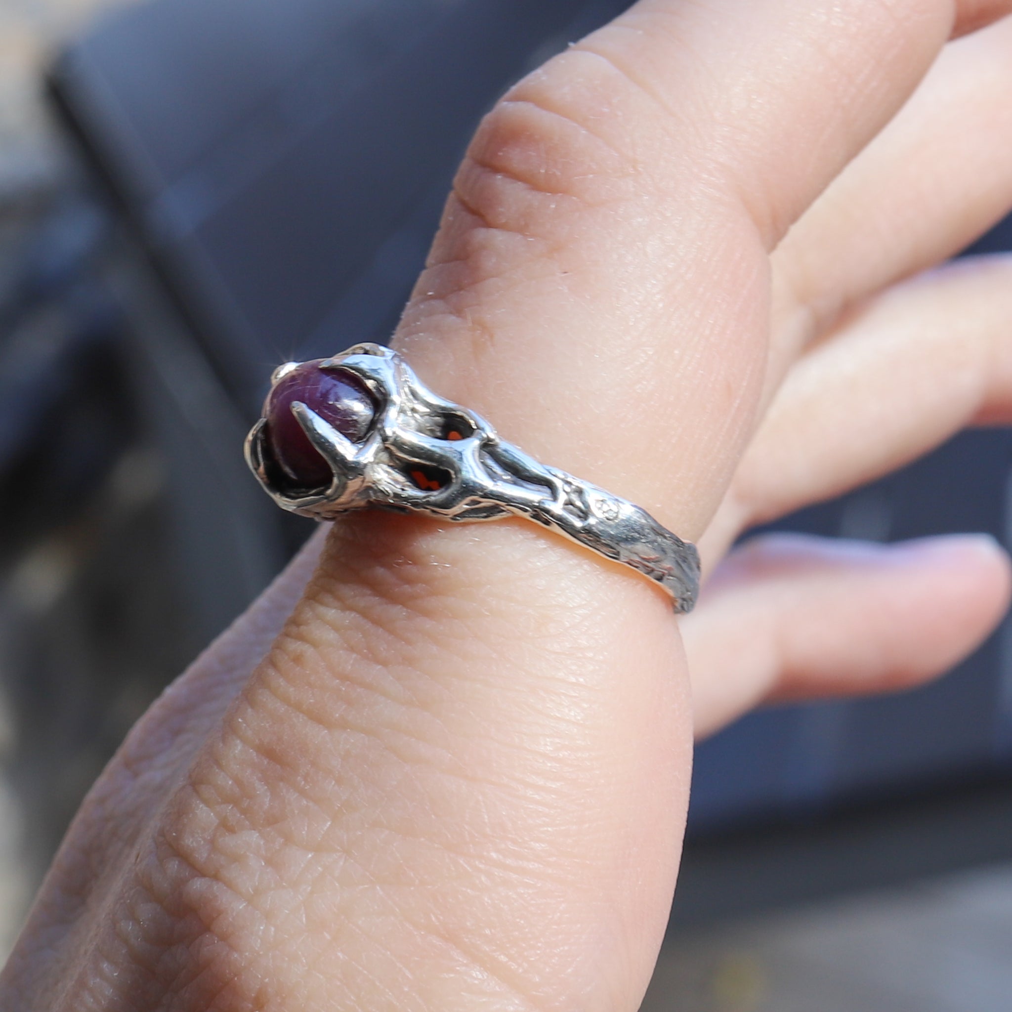 Star Ruby Ring size 7.75