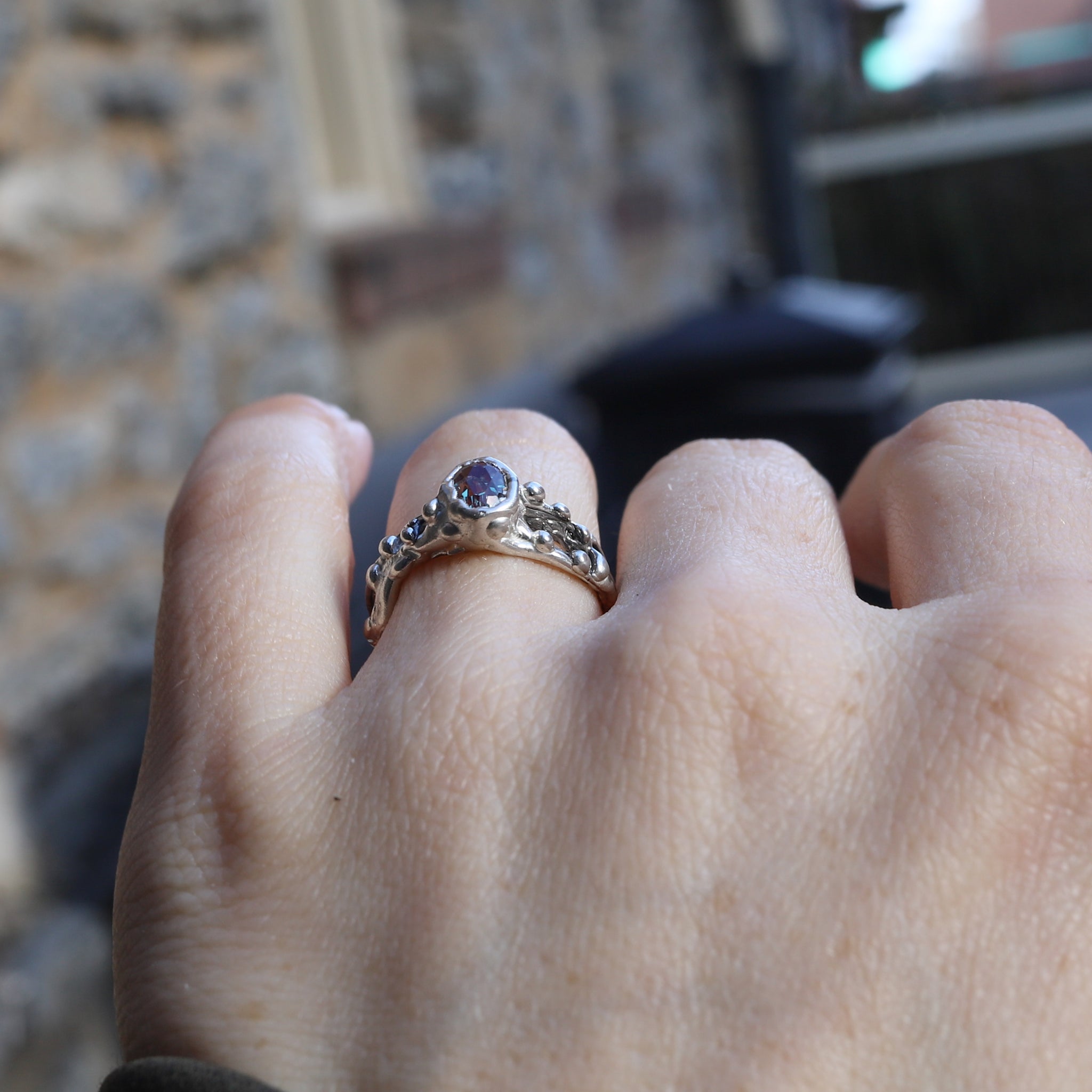 Alexandrite Ring - as is, size 5.75