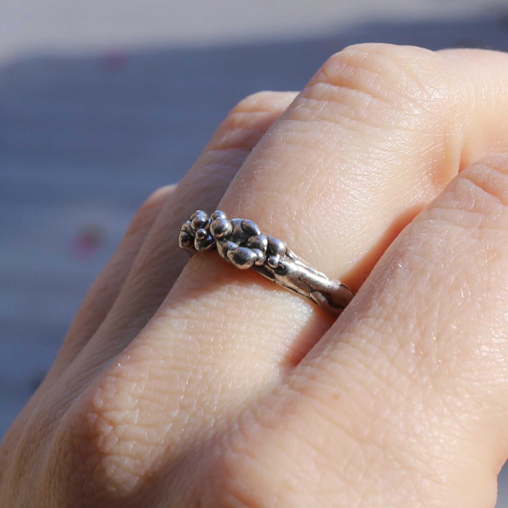 Organic Texture Ring size 6.75