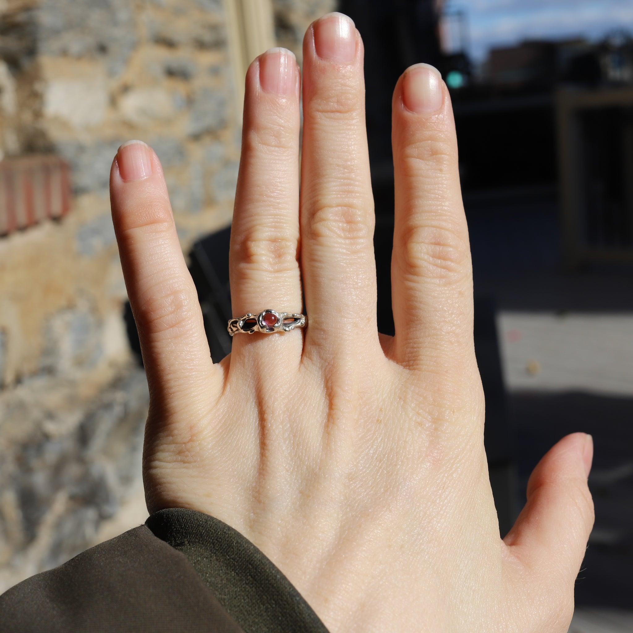 Pink Sapphire Ring size 5.75