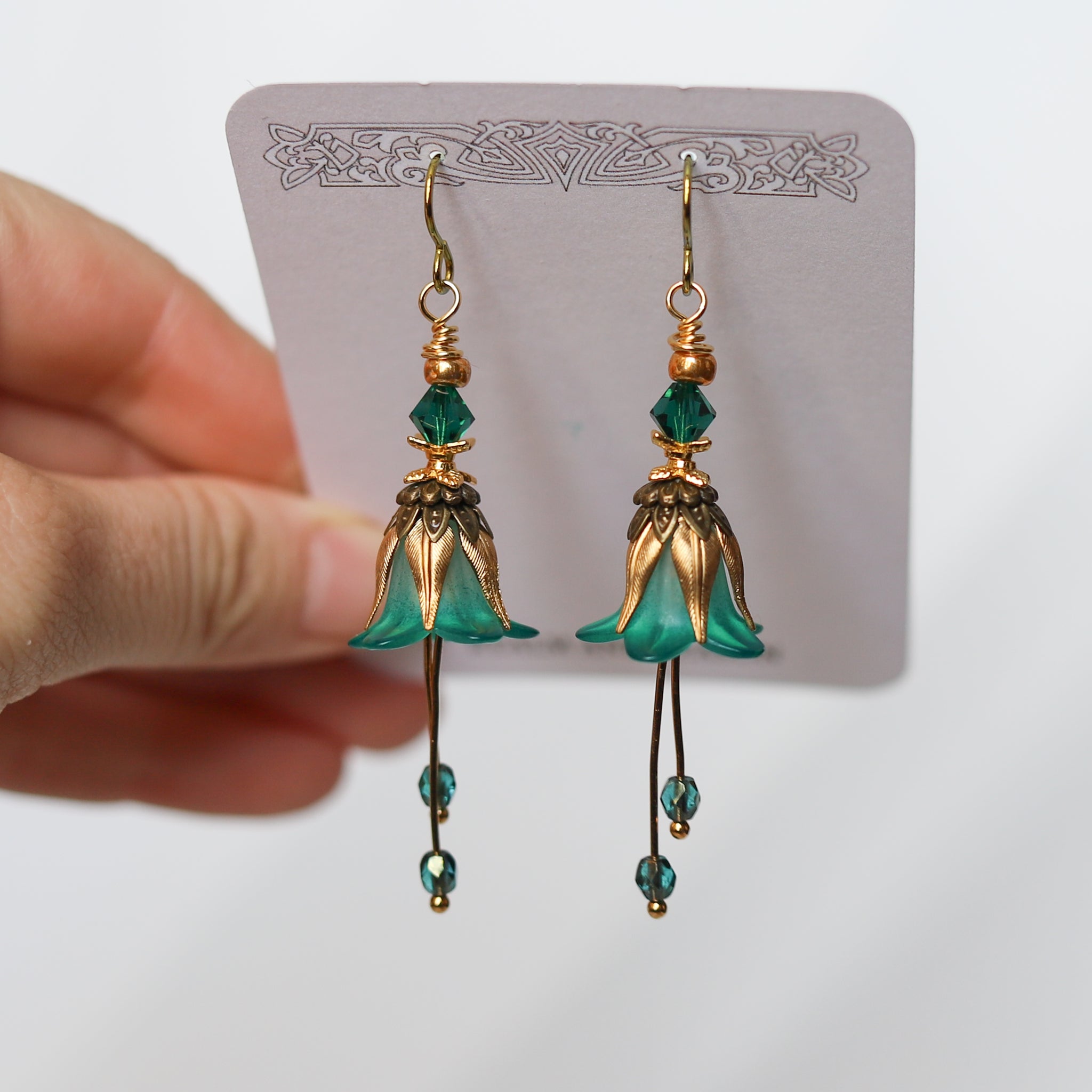 Faerie Flower Earrings - C