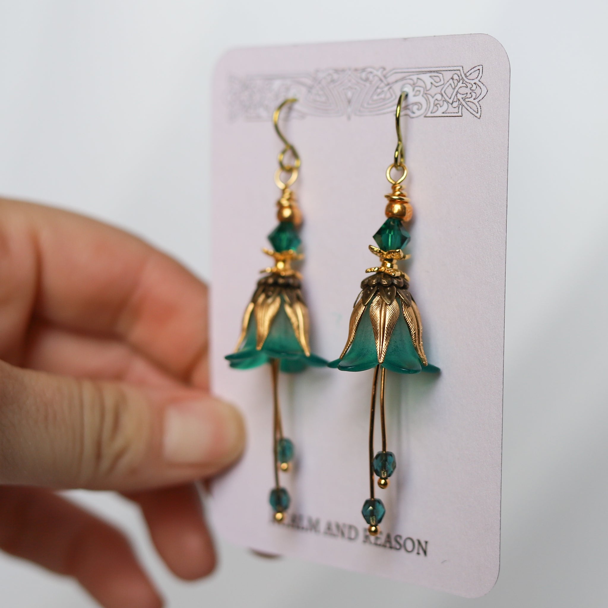 Faerie Flower Earrings - C