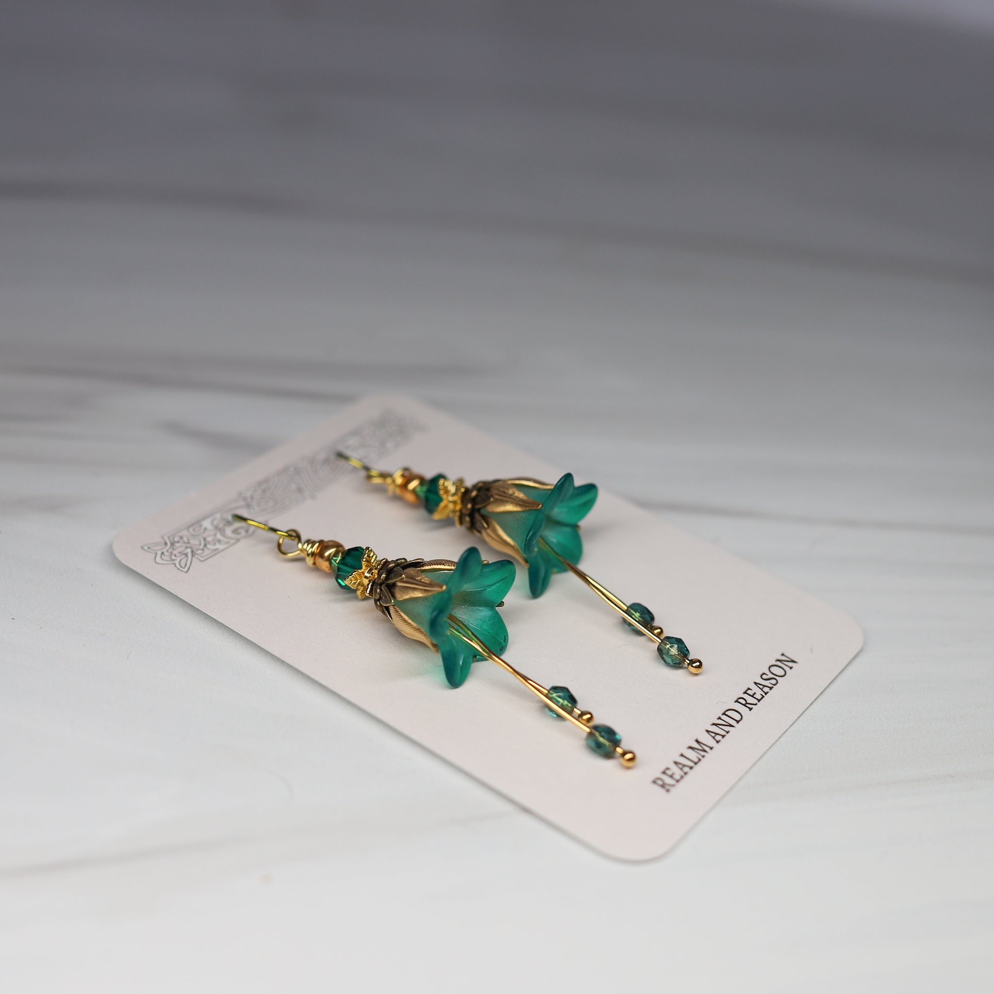 Faerie Flower Earrings - C