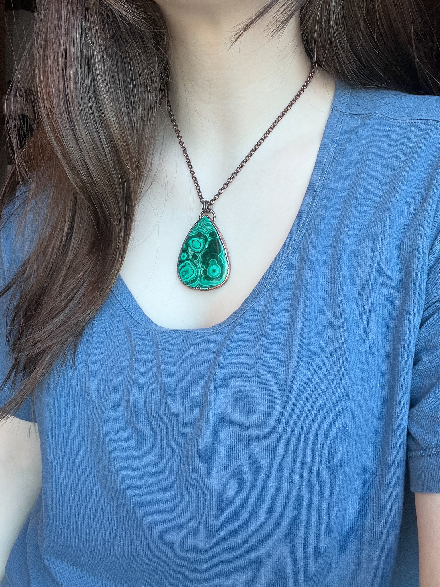 XL Malachite Necklace