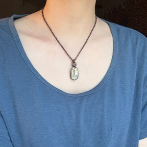 Fairy Castle & Opal Necklace