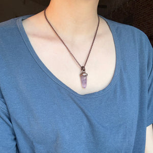 Phantom Amethyst Necklace - d