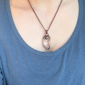 Pale Amethyst & Moonstone Necklace