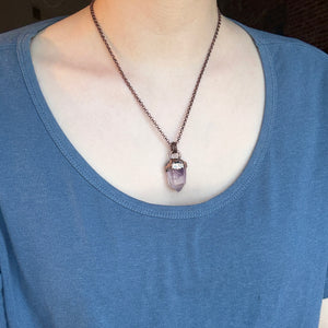 Phantom Amethyst Necklace - f