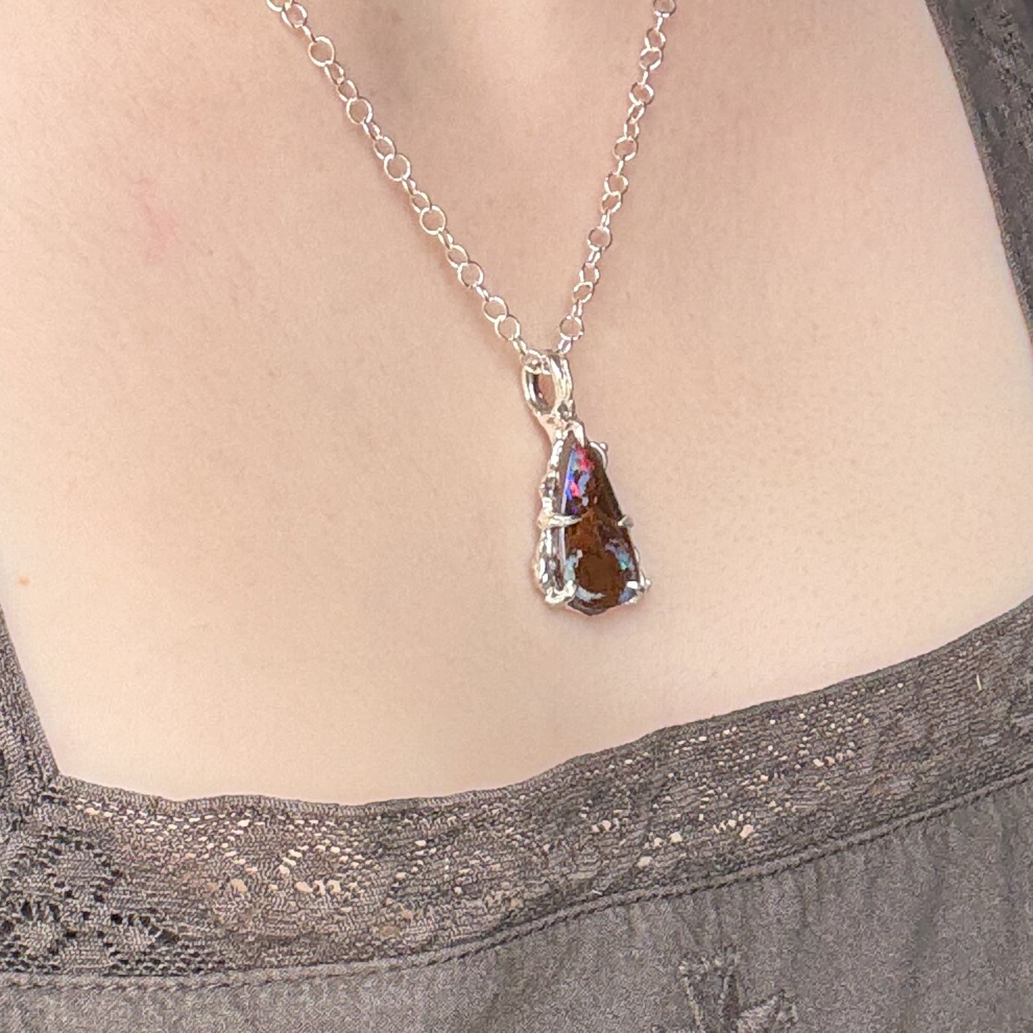 Australian Opal Necklace