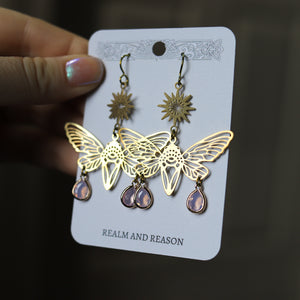 Cicada Earrings