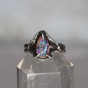 Sterling Opal Sterling Silver Ring size 8