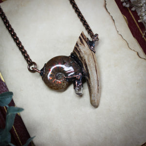 Forest Fossil Necklace