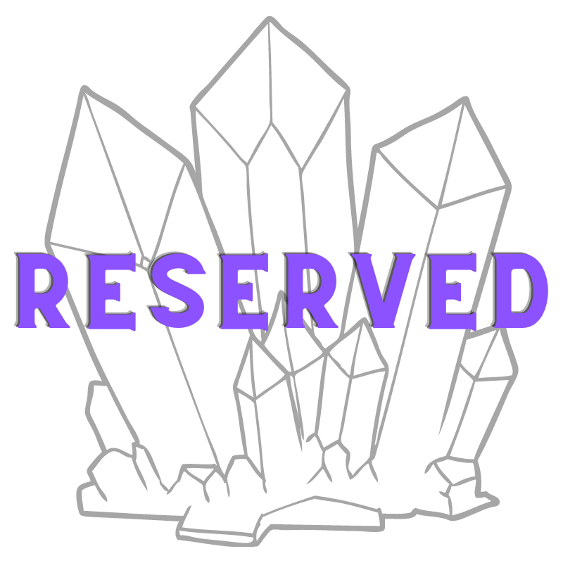Reserved for Chelsey