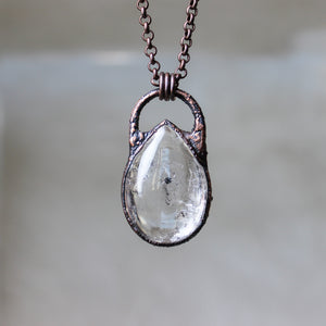 Small Enhydro Quartz Necklace - D