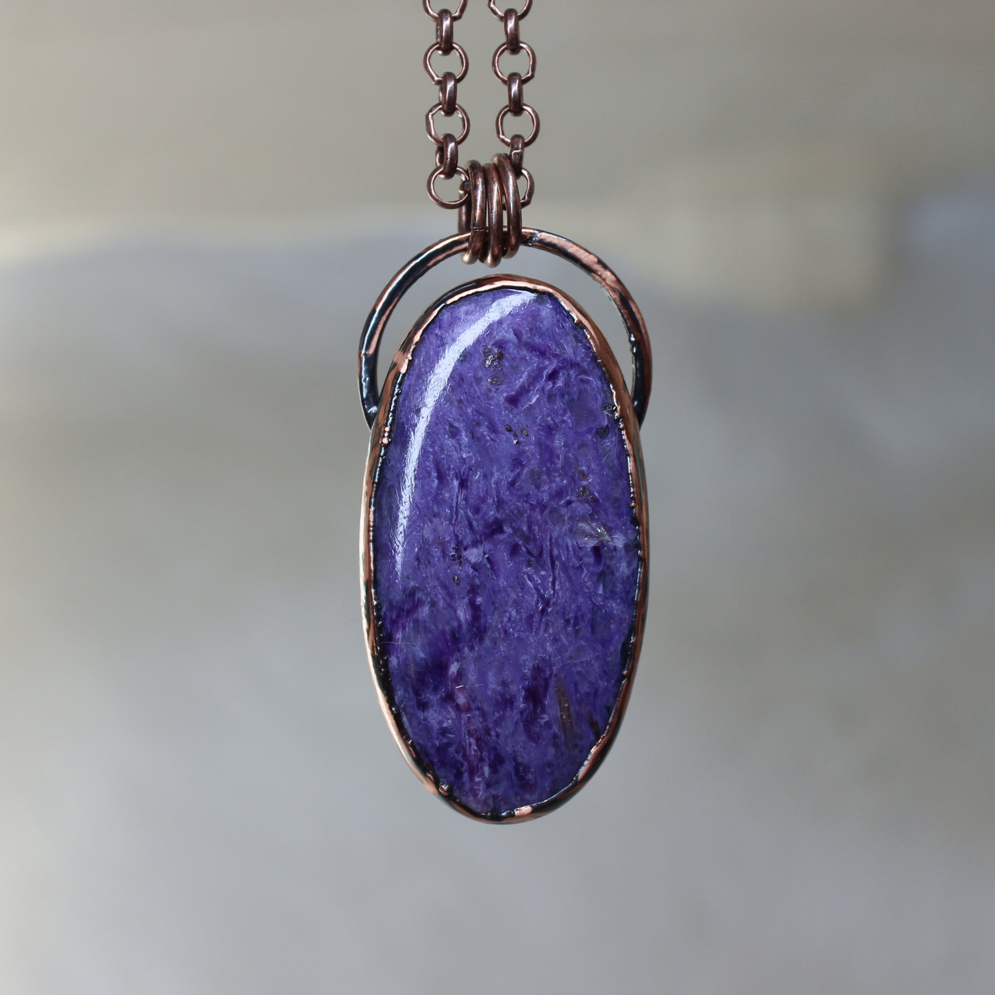 Royal Charoite Necklace - a