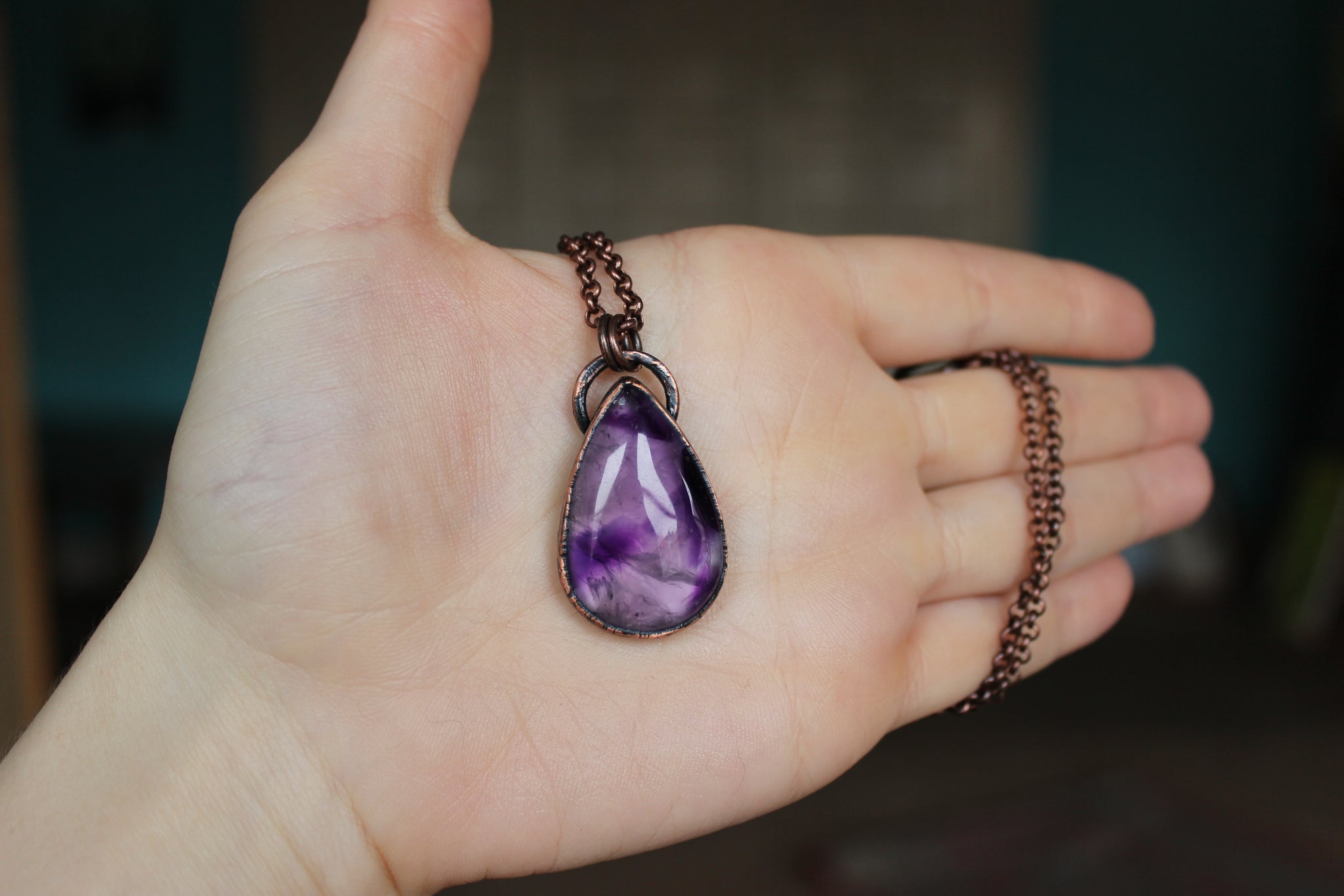 Apex Amethyst Necklace