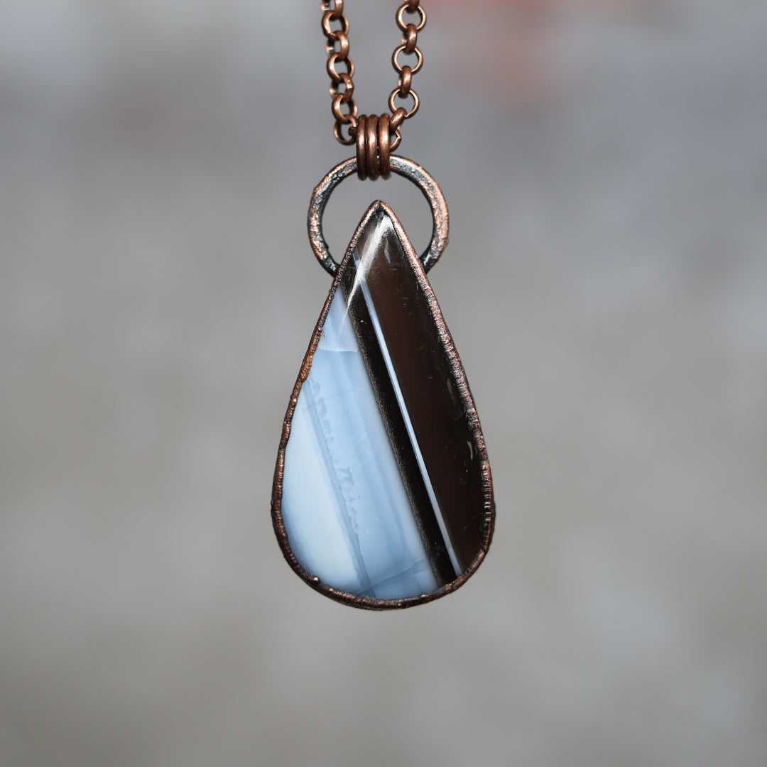 Blue Opal Necklace