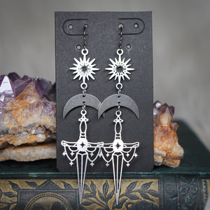Celestial Dagger Earrings