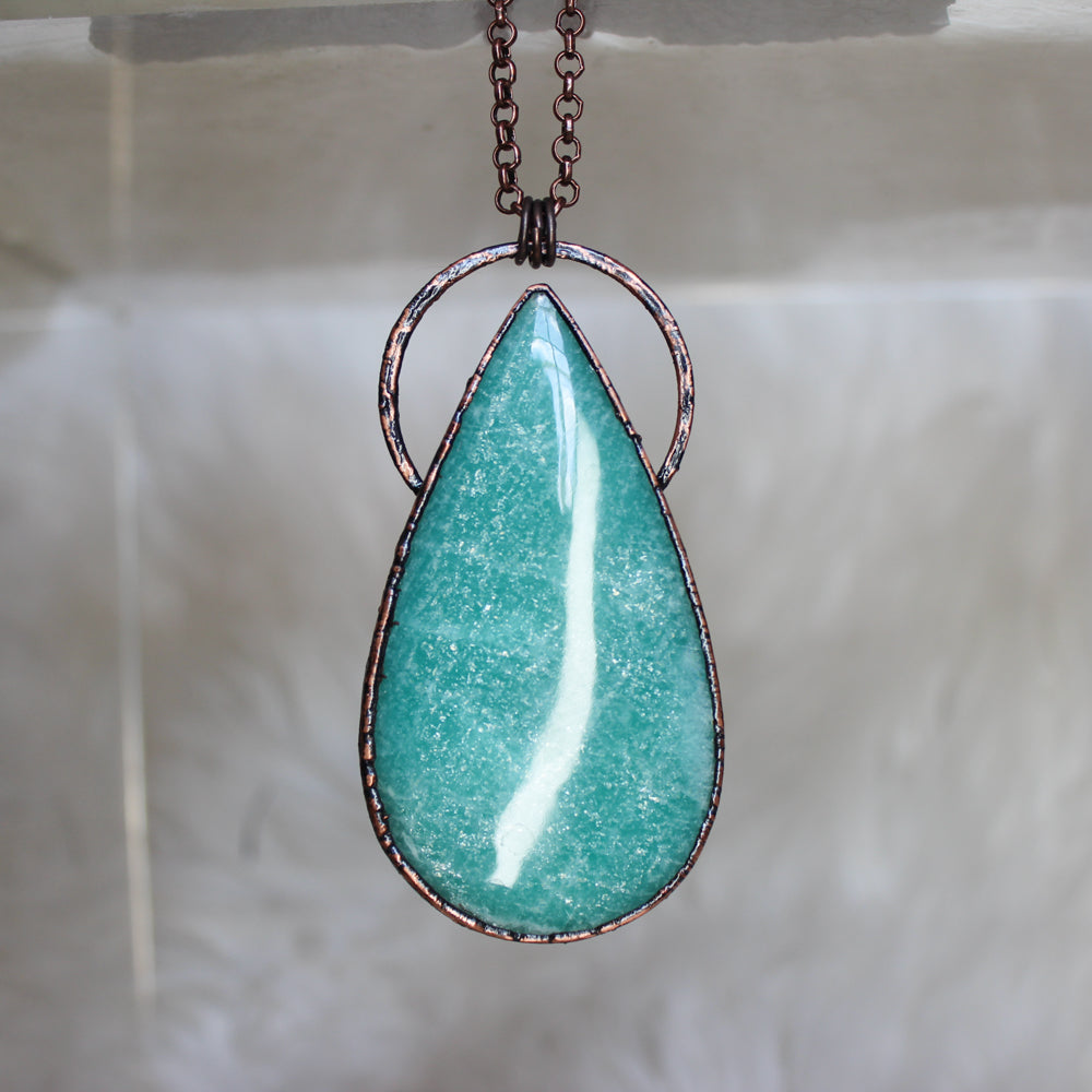 GIANT Amazonite Necklace