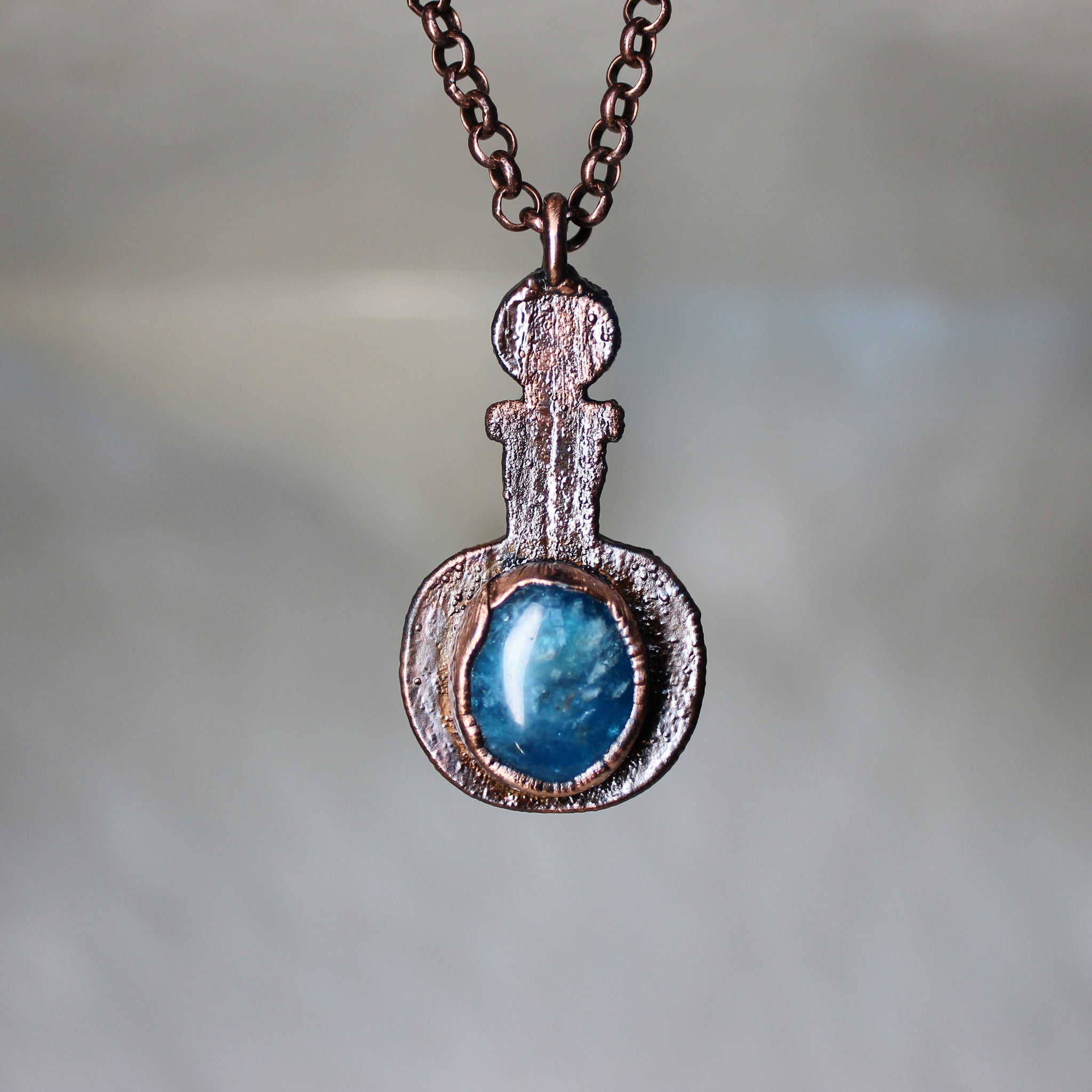 Ancient Vessel Necklace - Apatite