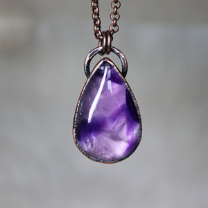 Apex Amethyst Necklace