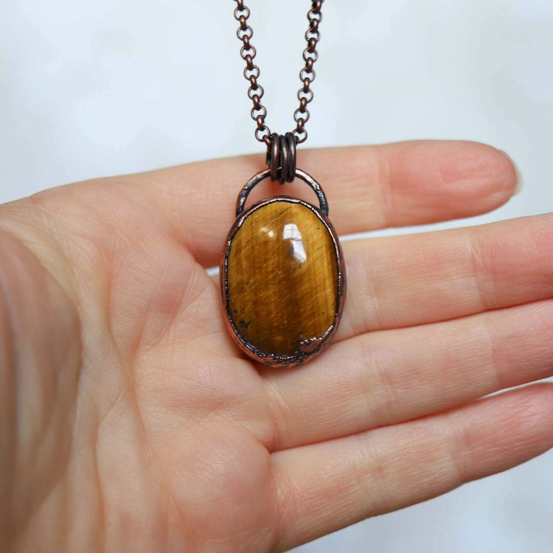 Tiger's Eye Necklace - B