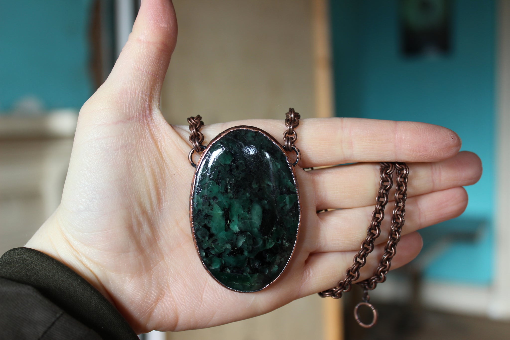 Giant Emerald Necklace