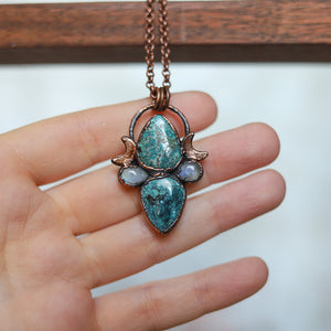 Celestial Turquoise Necklace (c)