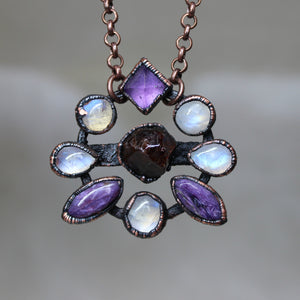 Medieval Cluster Necklace