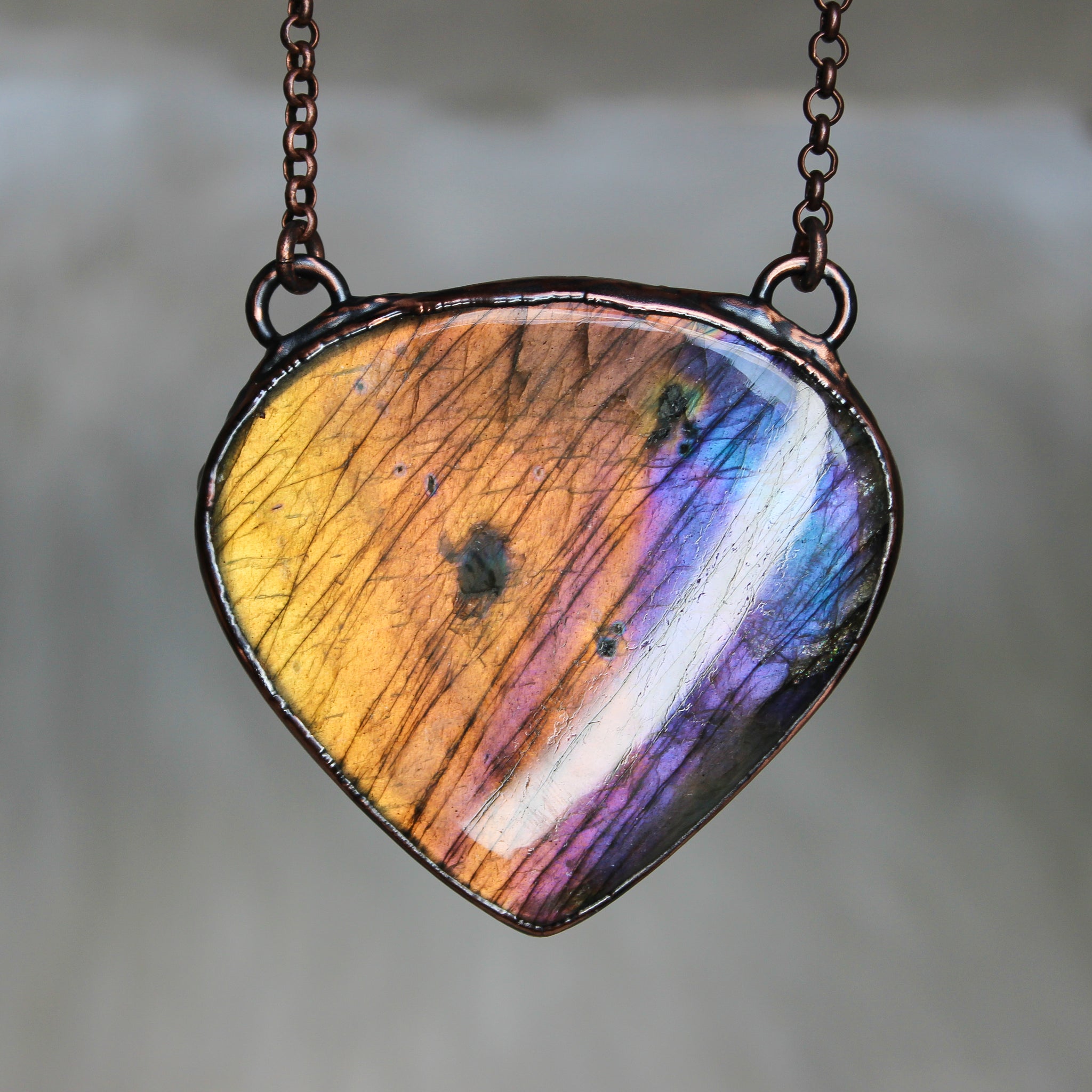 Rainbow Labradorite Necklace