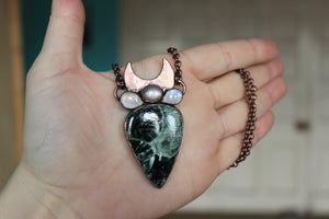 Seraphinite Traveler's Necklace