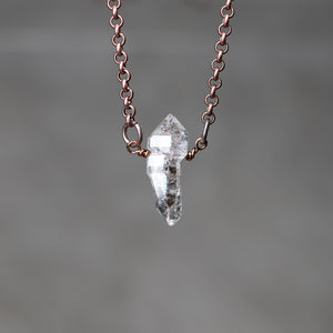 Herkimer Diamond Necklace - b