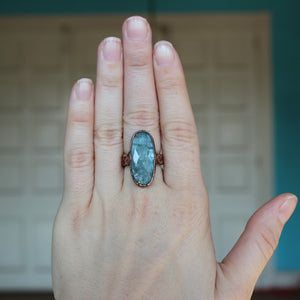 Aquamarine Ring size 6.75