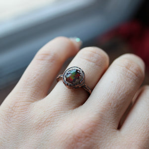 Galaxy Opal Ring size 6
