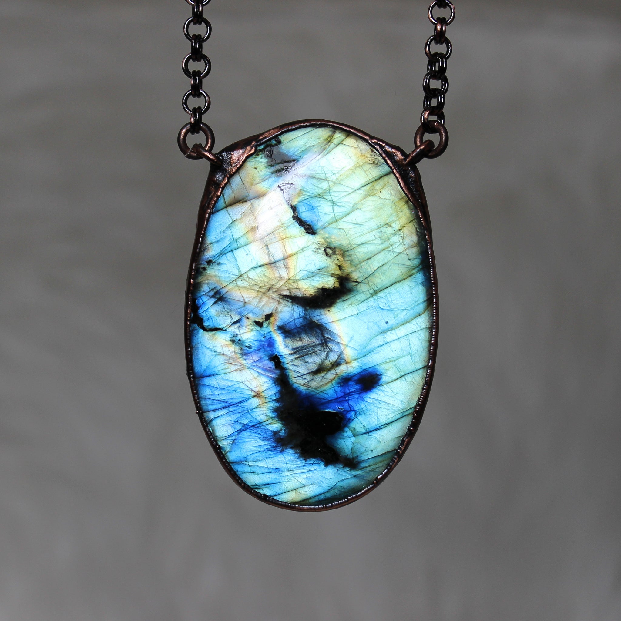 Giant Labradorite - A