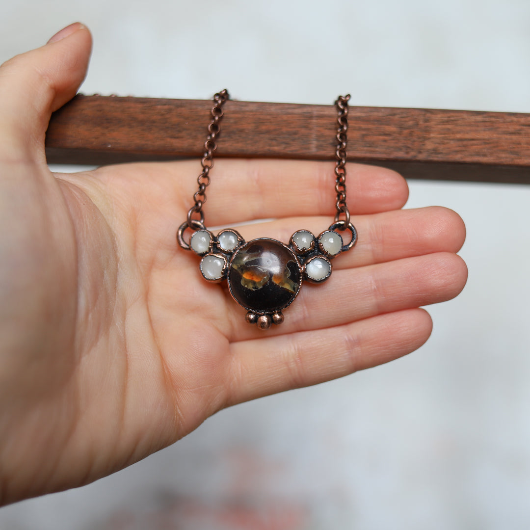Amber Fae Necklace (b)
